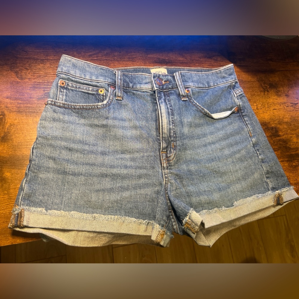 J.Crew High Rise Denim Shorts Women’s Size 27